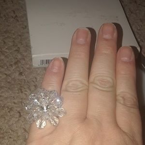 Swatch Bijoux Crystal Ring Size 6